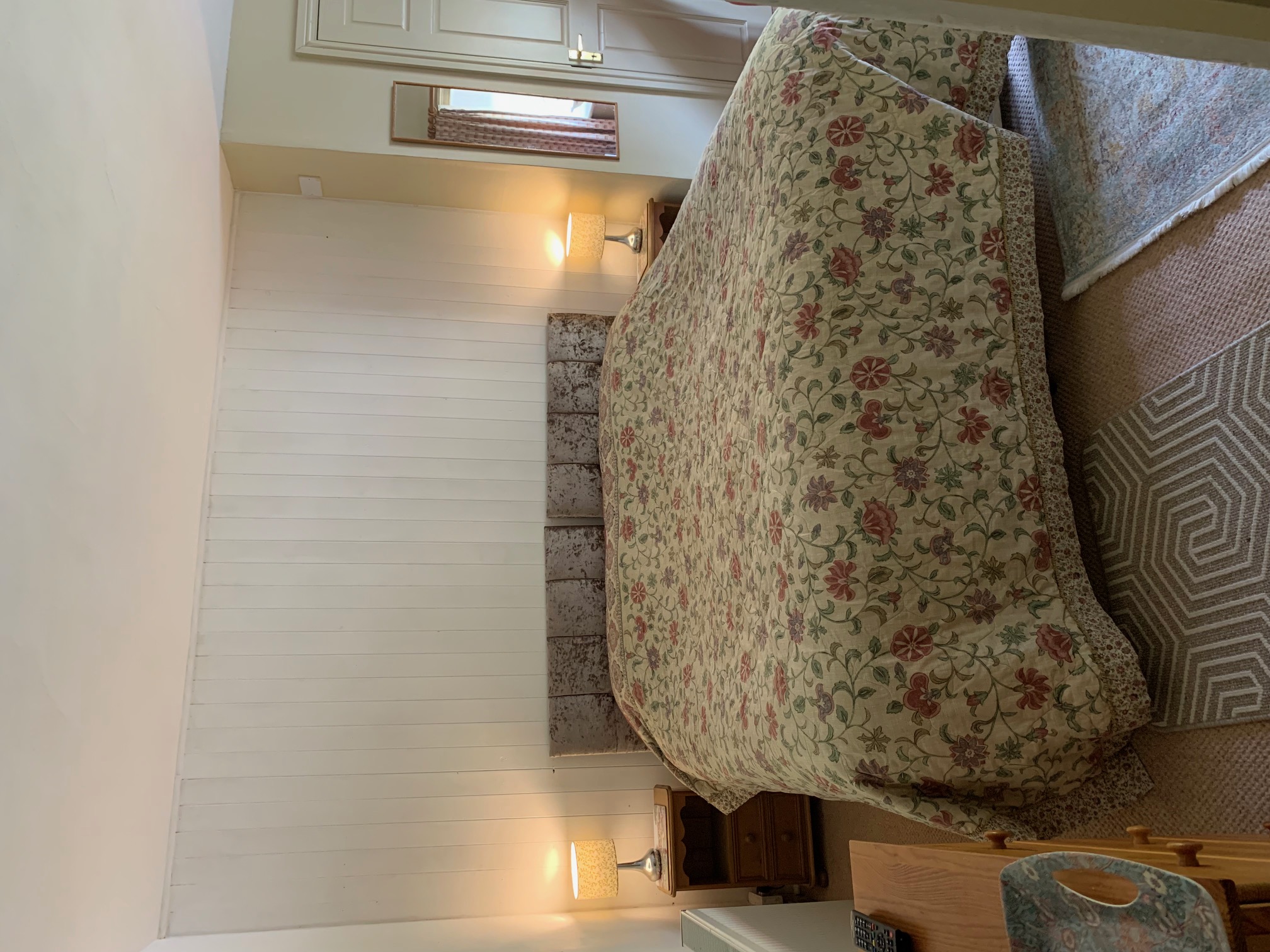 Lovely comfortable double bed